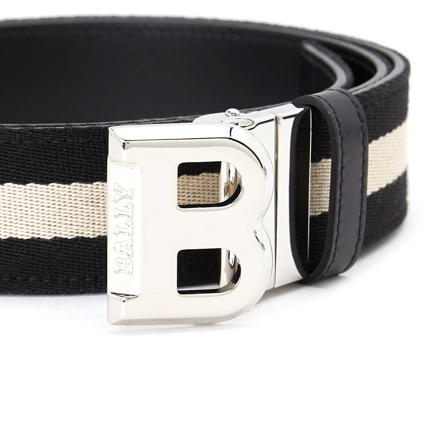 Bally Double-sided Belt In Black