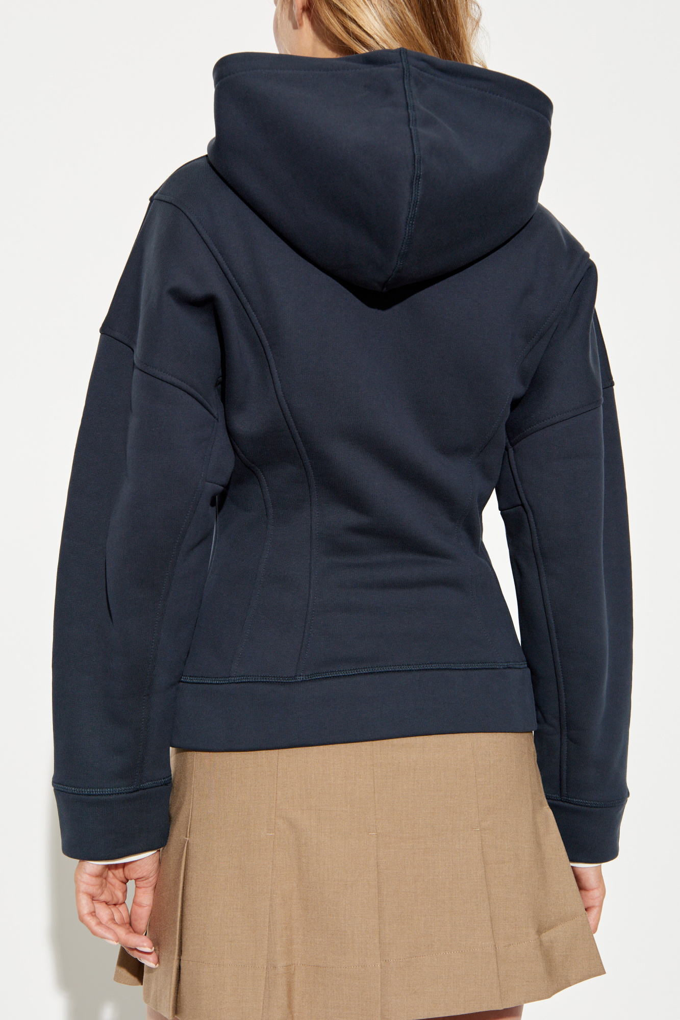 Ganni Sweatshirt With Logo In Black