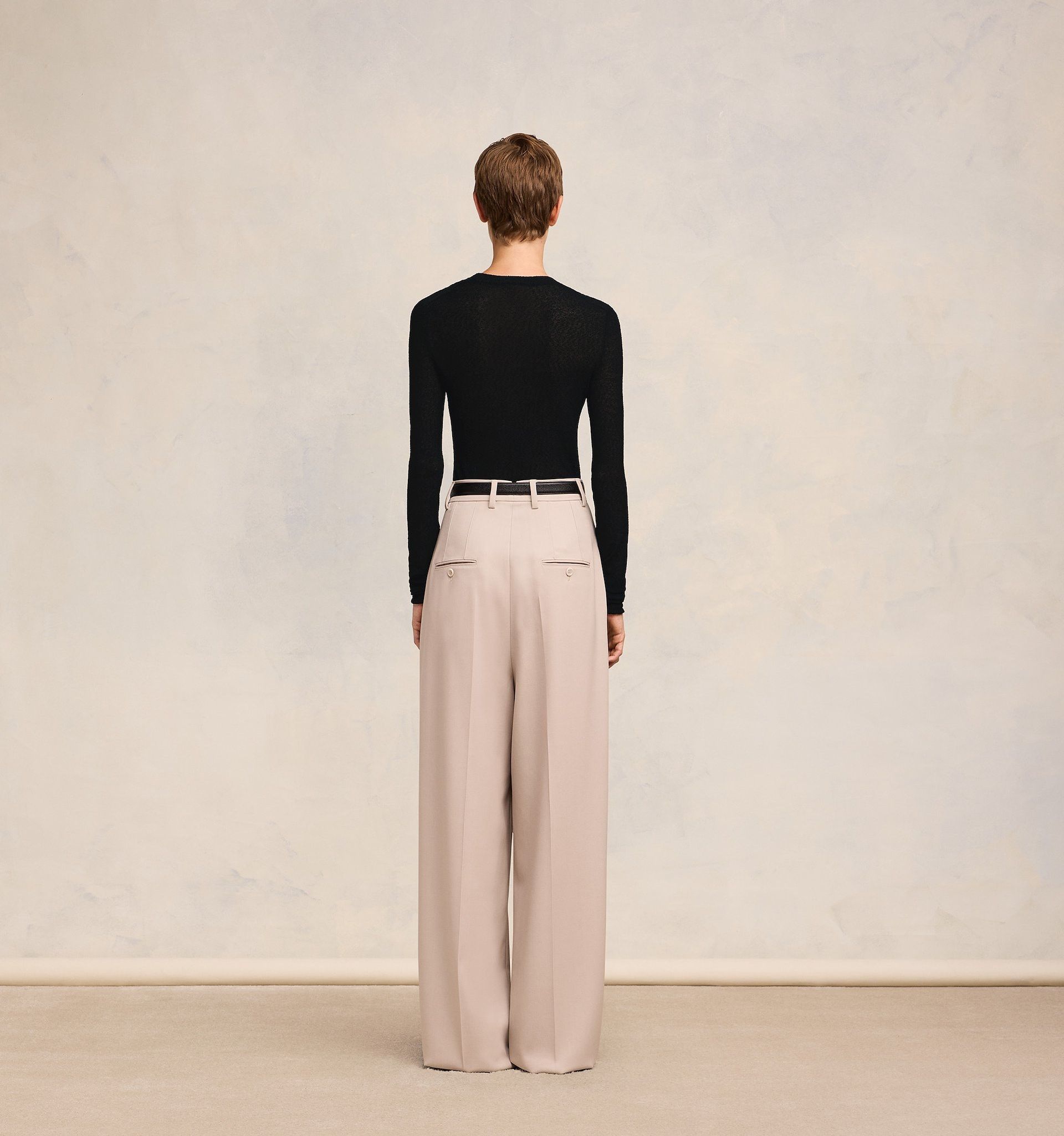 Ami Alexandre Mattiussi Circle-necked Sweater In Black