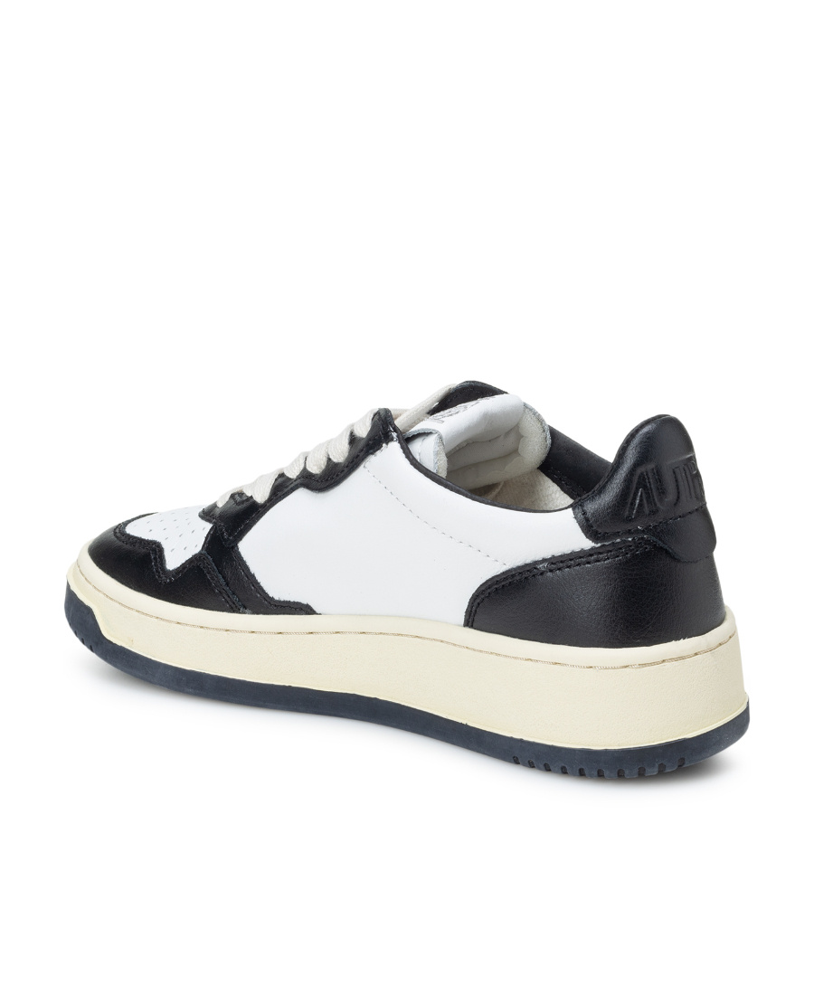 Shop Autry Action Two-tone Sneakers In Black