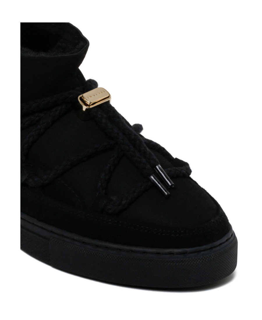 Inuikii Woman Ankle Boots Black Size 6 Leather In Black