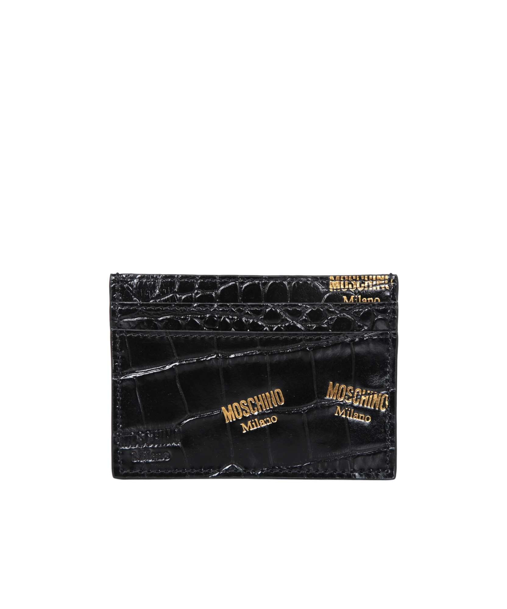 Moschino Square Clip In Black