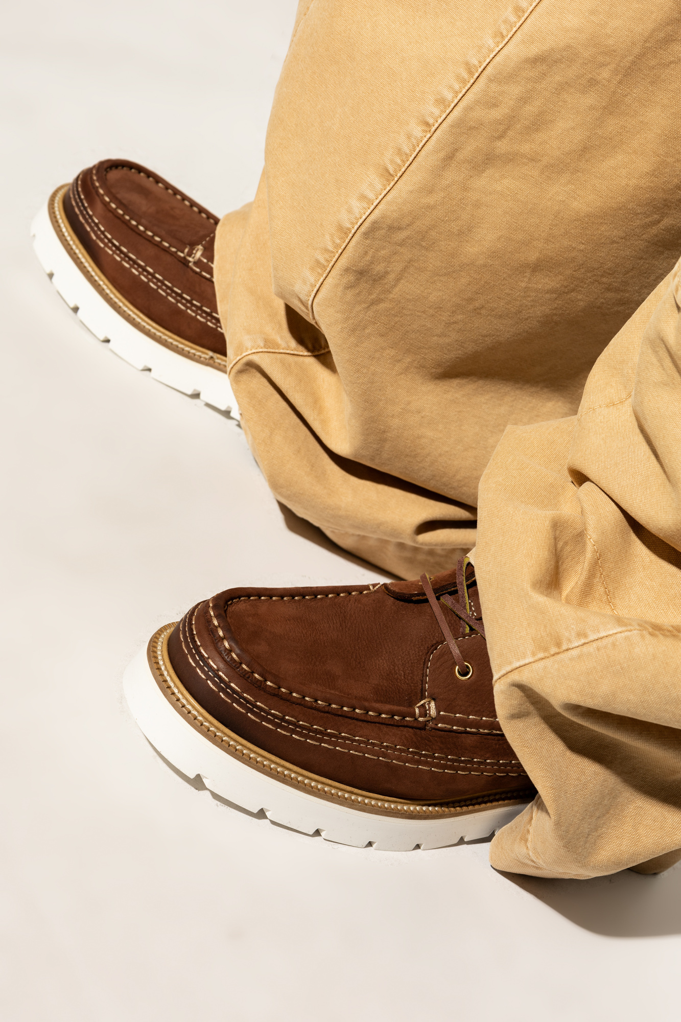 Dsquared2 Logo Boots In Brown
