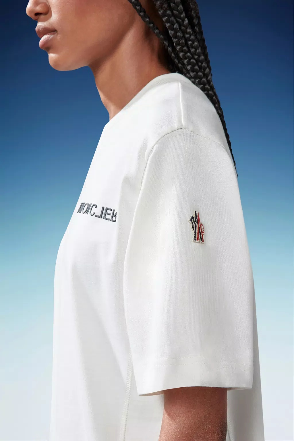 Moncler Logo T-shirt In White