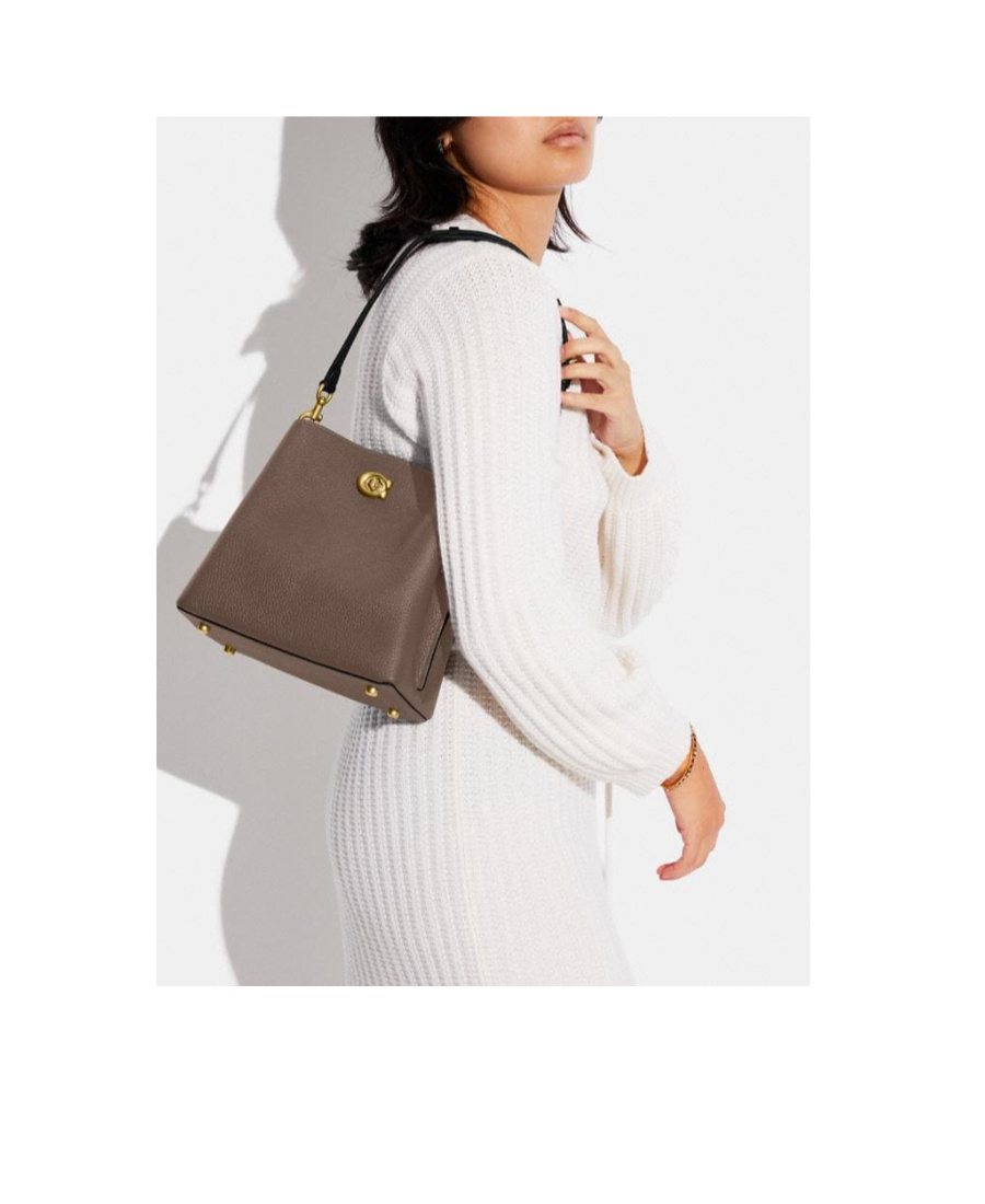 Coach Willow Bucket Bag In Brown