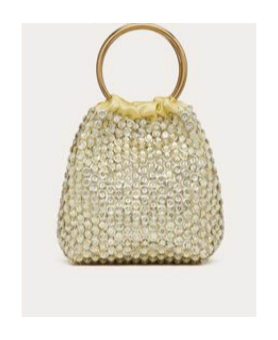 VALENTINO GARAVANI VALENTINO CARRY SECRETS EMBELLISHED TOP HANDLE BAG