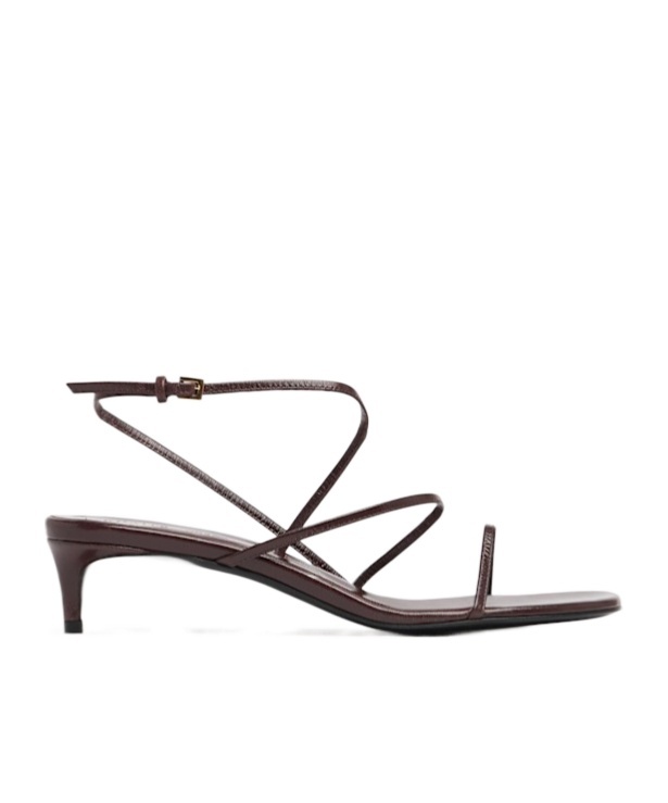 Khaite Alphabet Detail High-heeled Sandals
