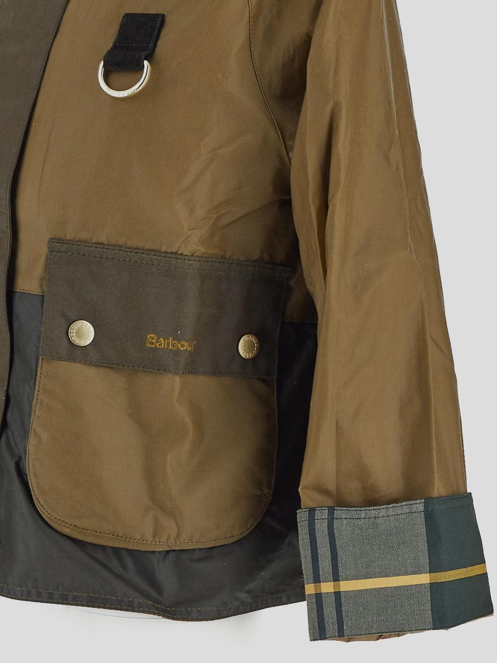 Shop Barbour Long Sleeve Jacket In Brown