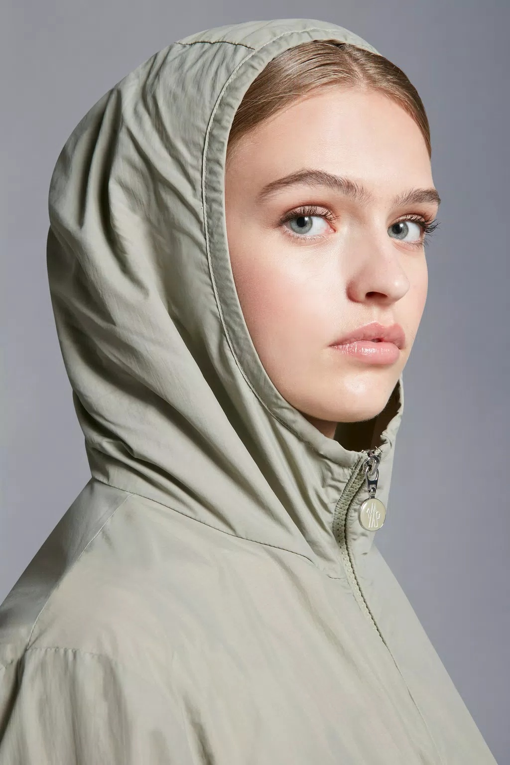 Shop Moncler Fegeo Hooded Jacket In Multicolor