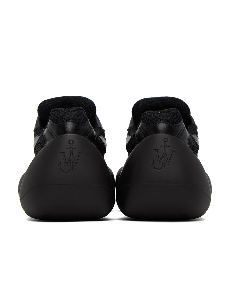 Jw Anderson Lace-up Low-cut Casual Sneakers In Black