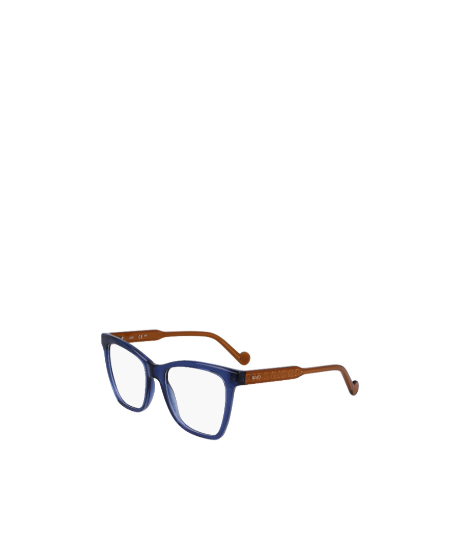 Liu •jo Logo Flat Mirror In Blue