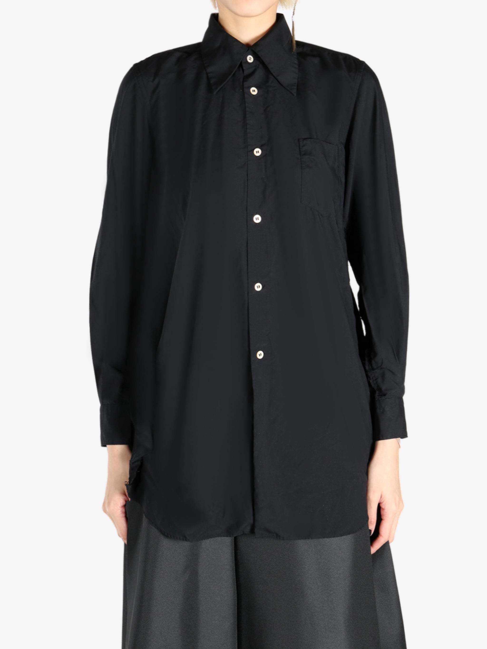 Shop Comme Des Garçons Long-sleeved Shirt