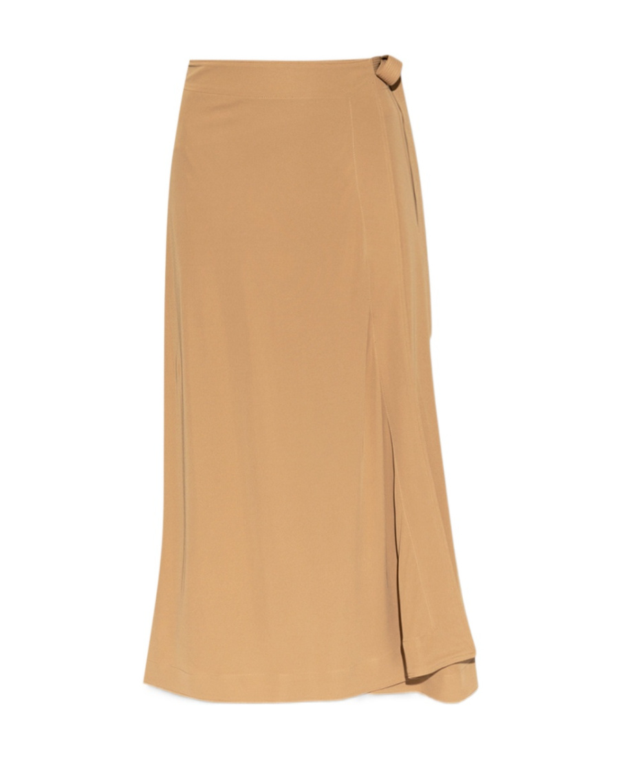 Totême Tied-waist Maxi Skirt In Nude