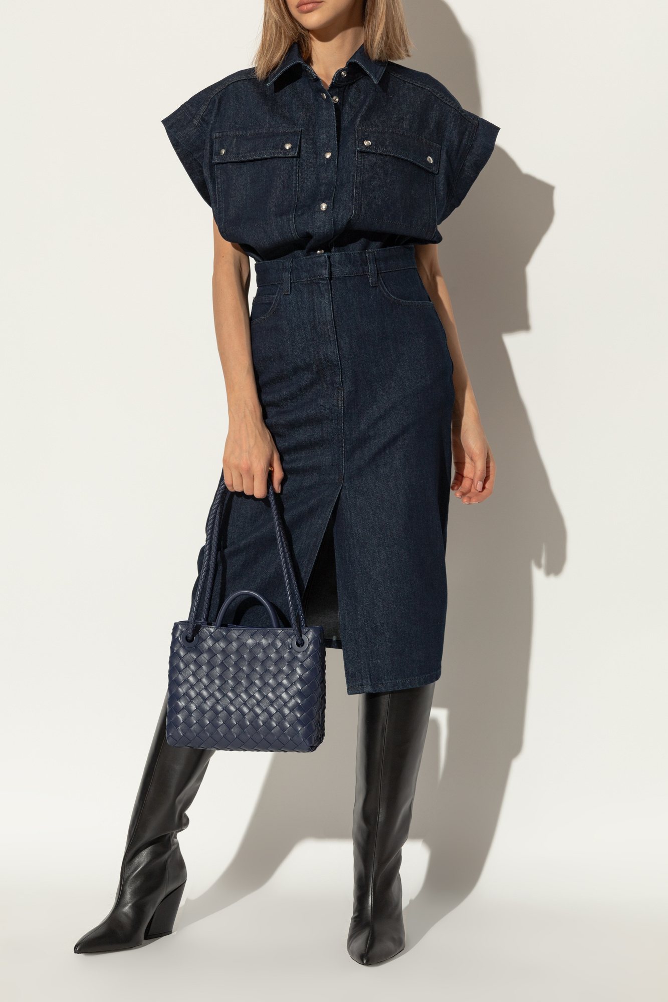 Iro Pointed Boots In Black