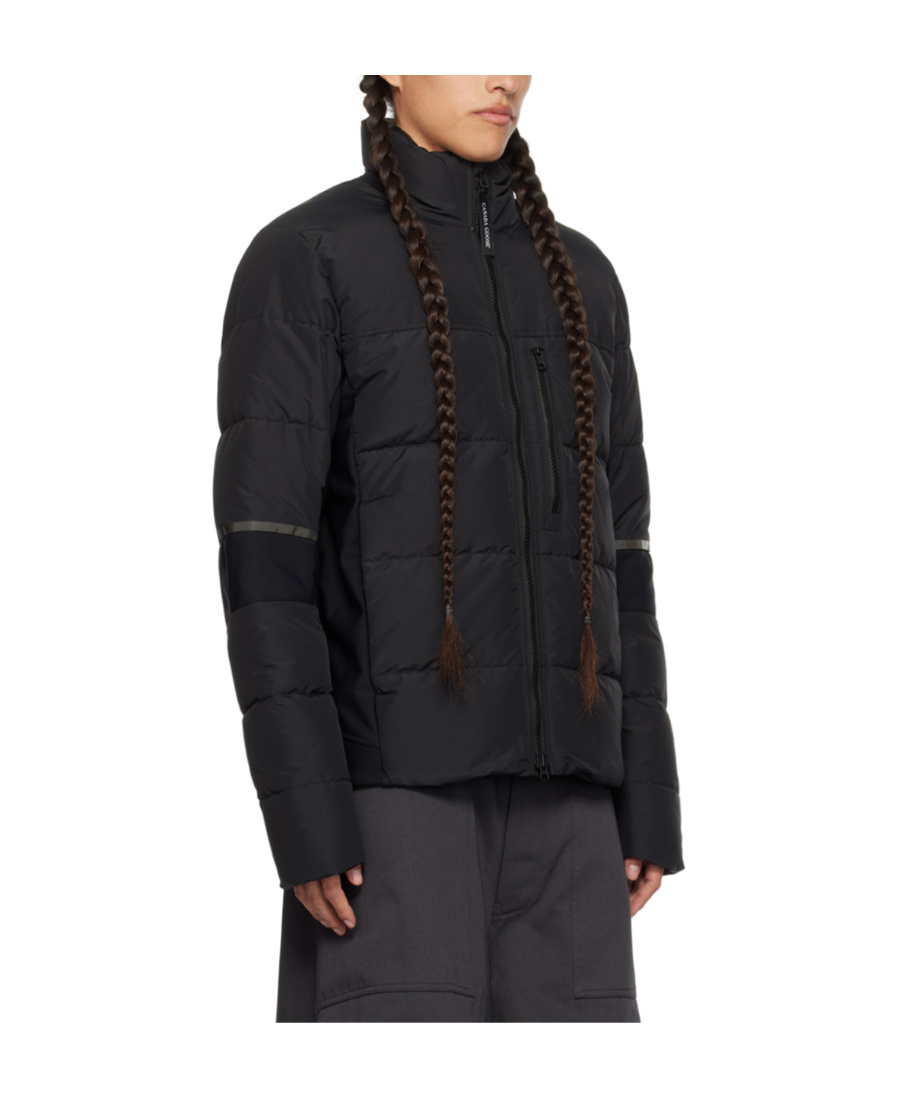Canada Goose Hybridge Down Jacket In Black