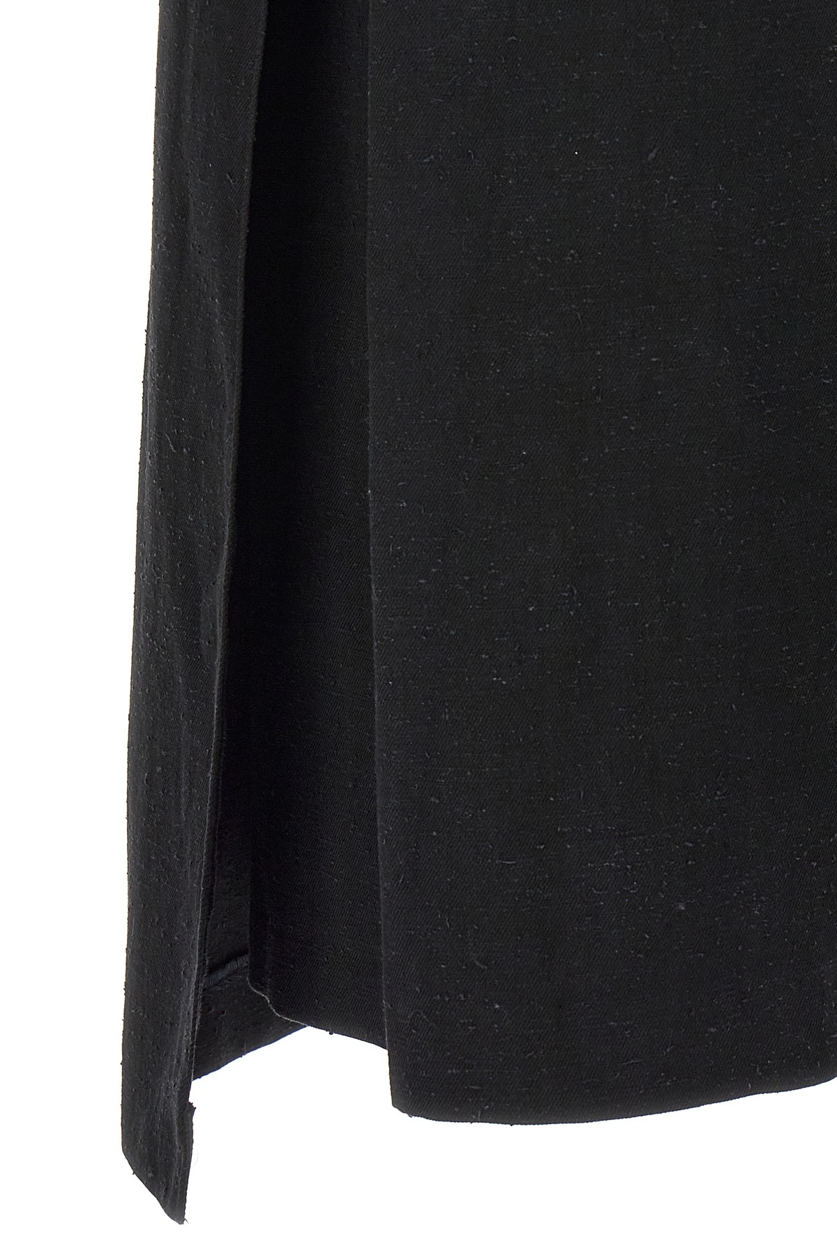 Shop Loulou Studio Atriblack Buttoned Skirt In Black