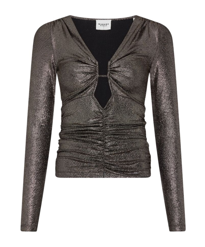 ISABEL MARANT ÉTOILE BUFFY LONG-SLEEVED TOP