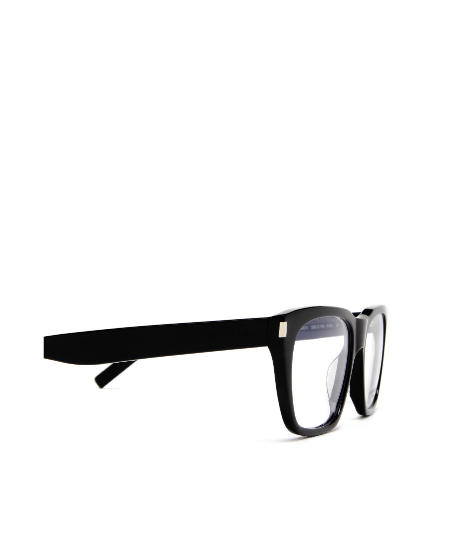 Saint Laurent Sl598 Square-frame Glasses In Black