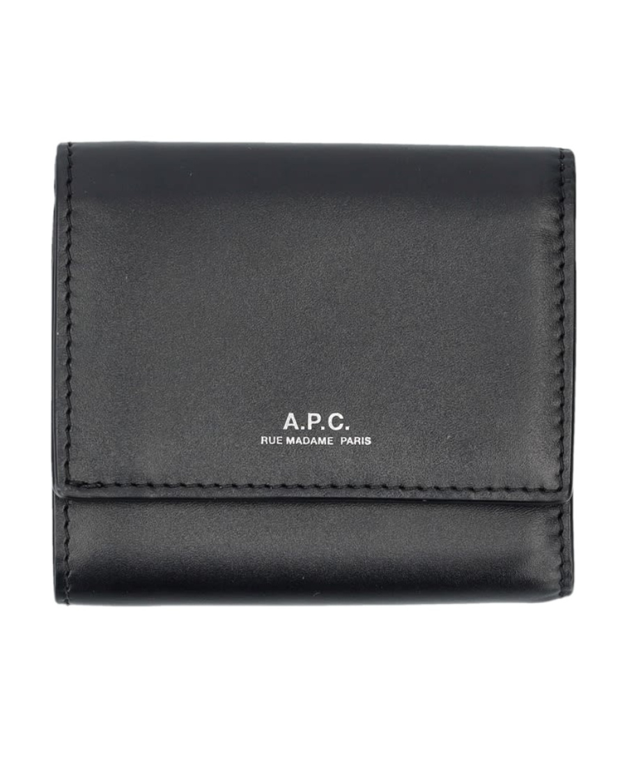 Apc Lois Compact Wallet In Black