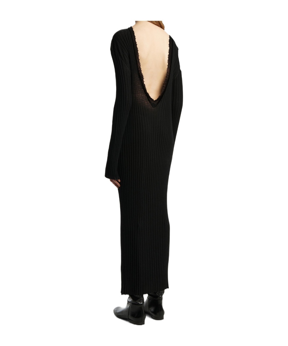 Khaite Sigrid Dress In Black