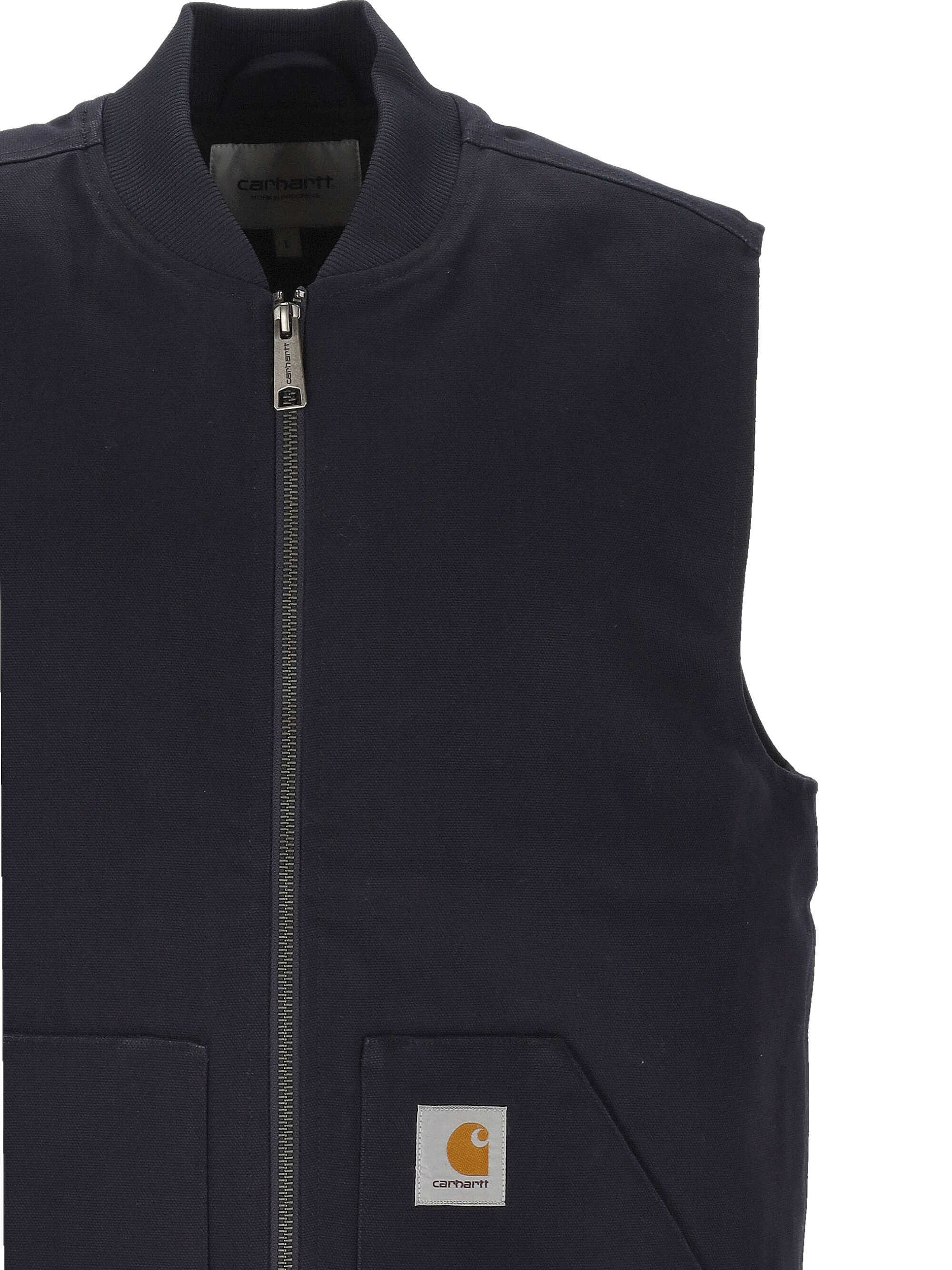 Carhartt Classic Vest In Blue