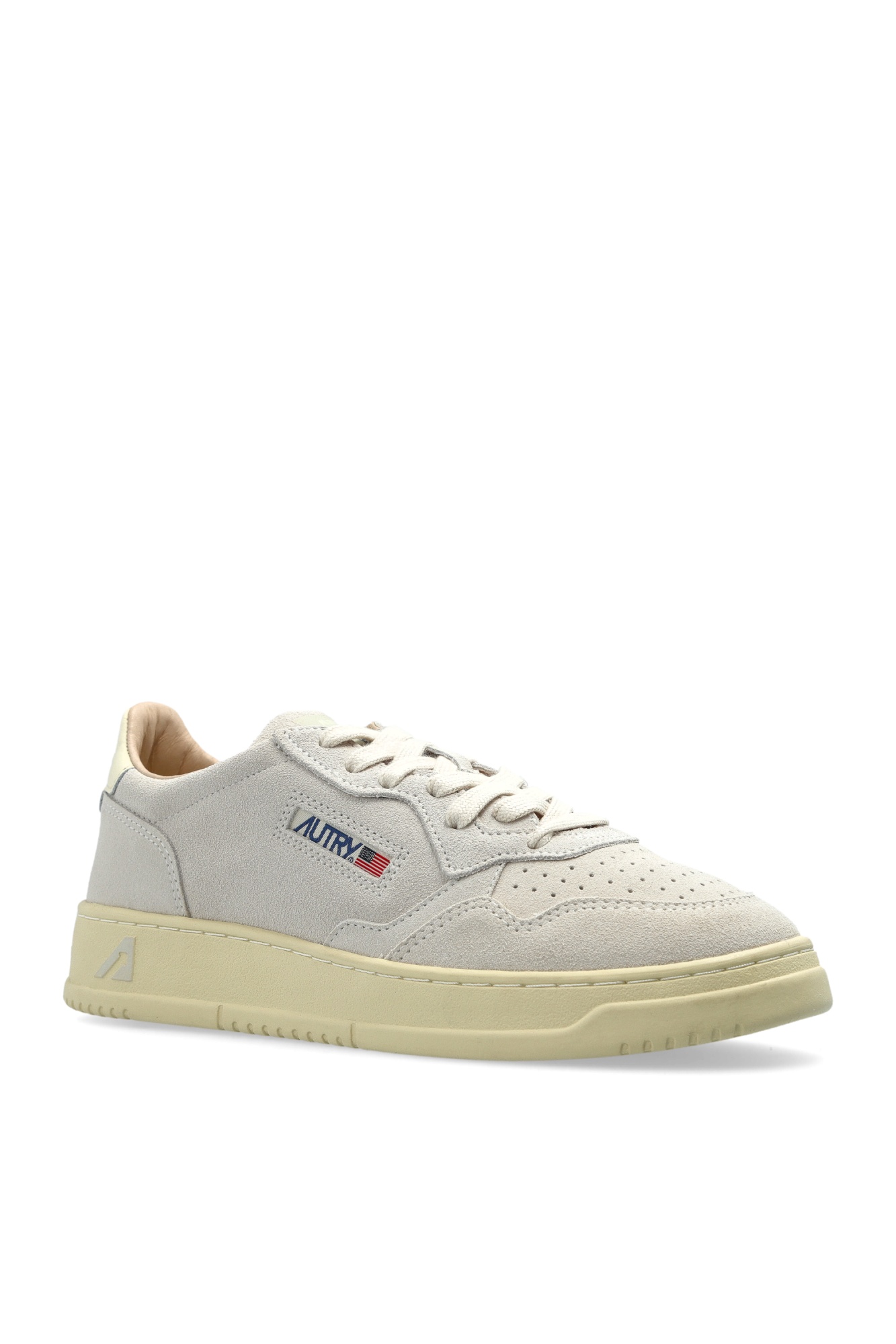 Autry Lace-up Low-top Sneakers In Gray