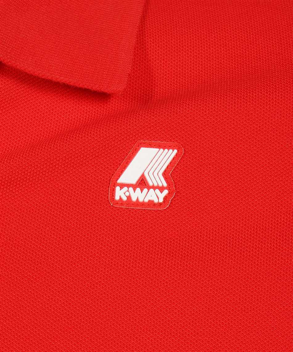 K-way Short-sleeved Polo Shirt In Red