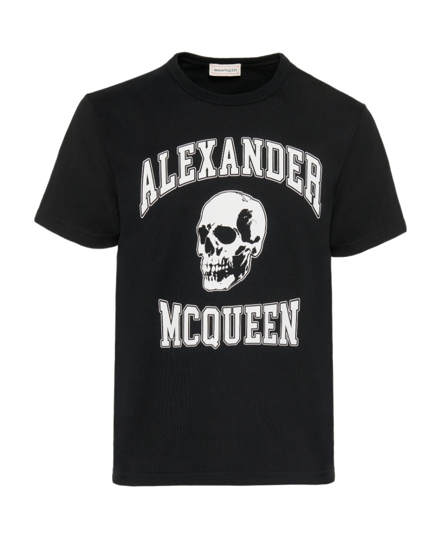 Alexander Mcqueen Alexander Mc Queen Skull T Shirt In Black
