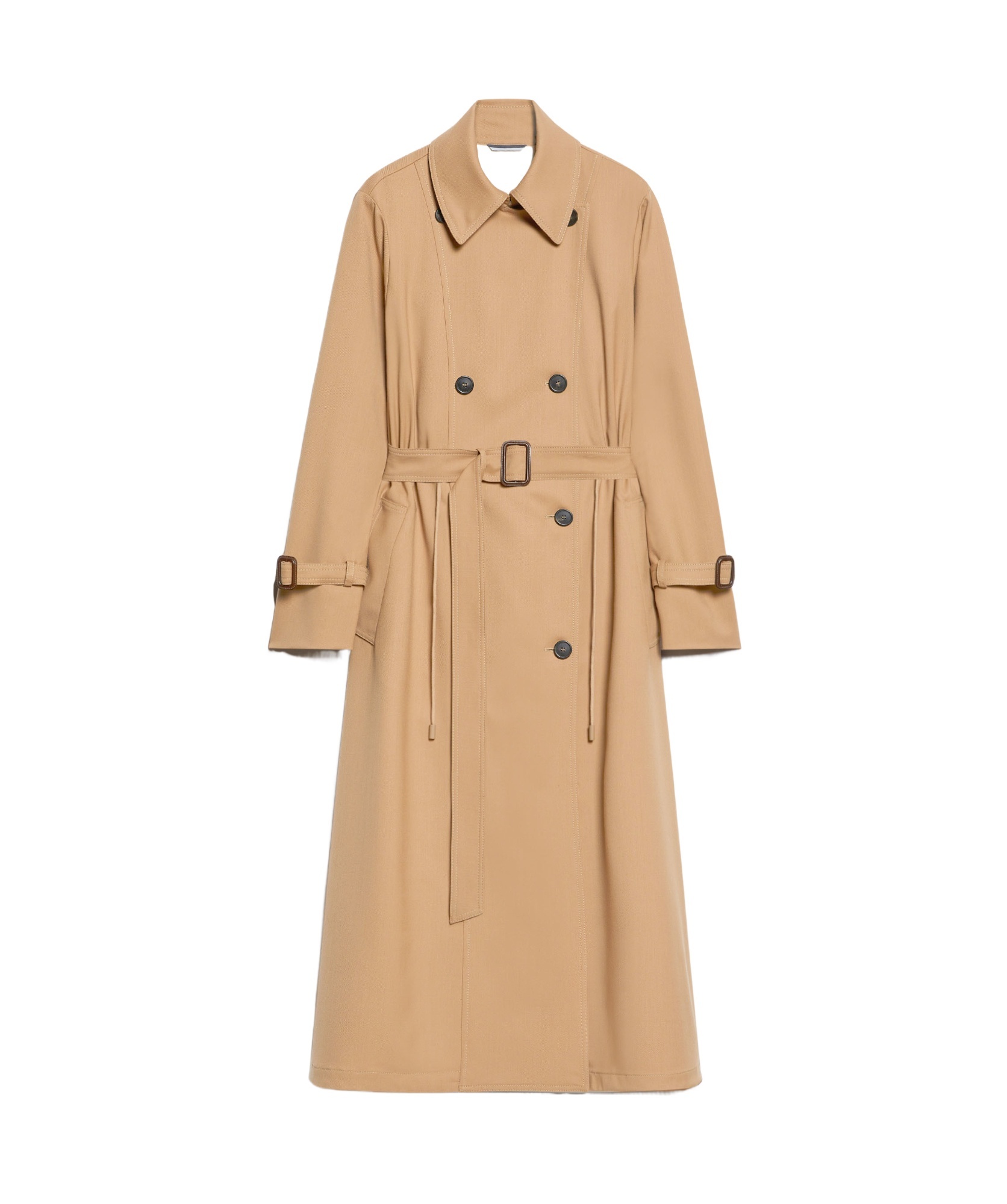 WEEKEND MAX MARA WEEKEND MAX MARA DOUBLE-BREASTED BELTED COAT