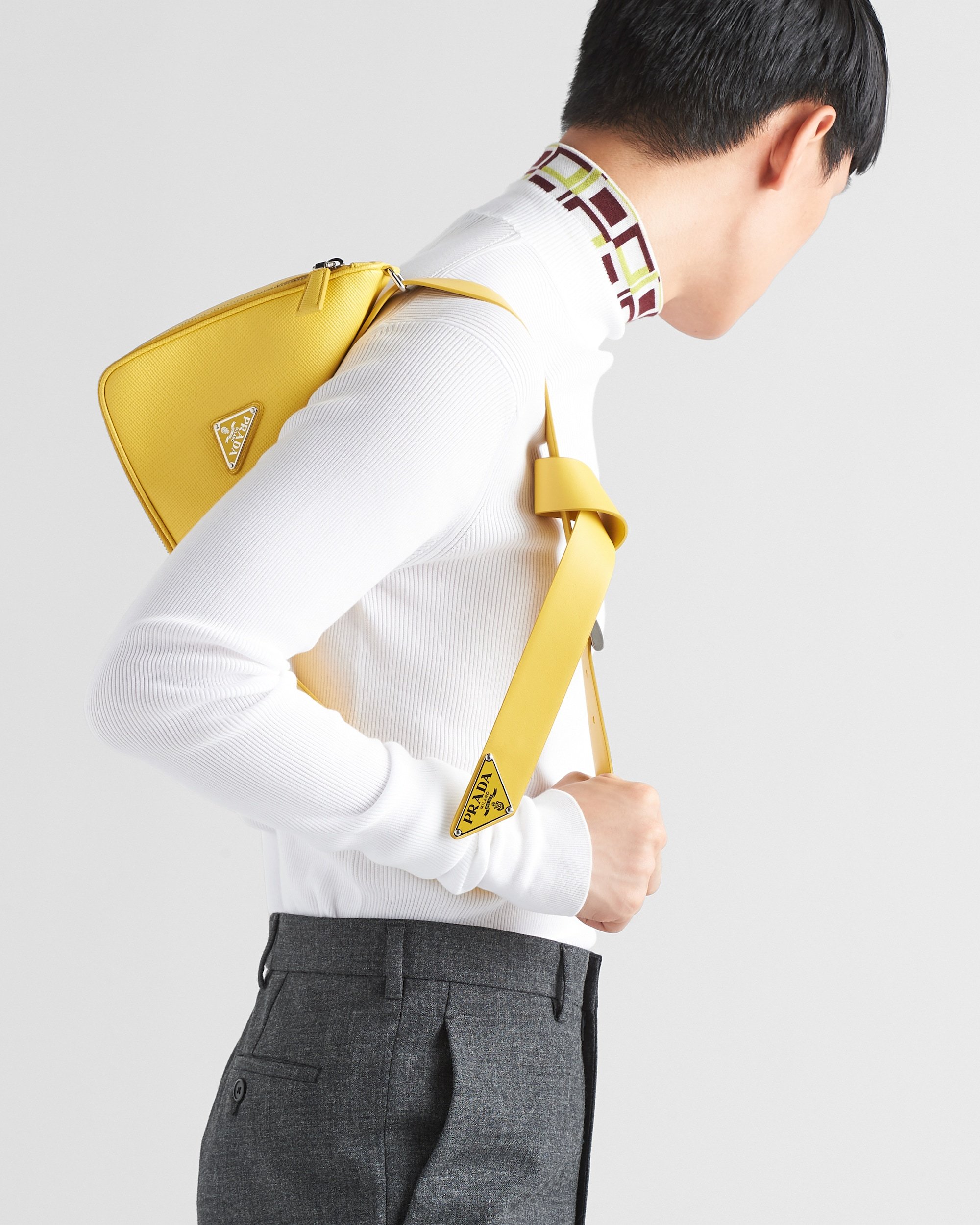 Prada Triangle Shoulder Bag