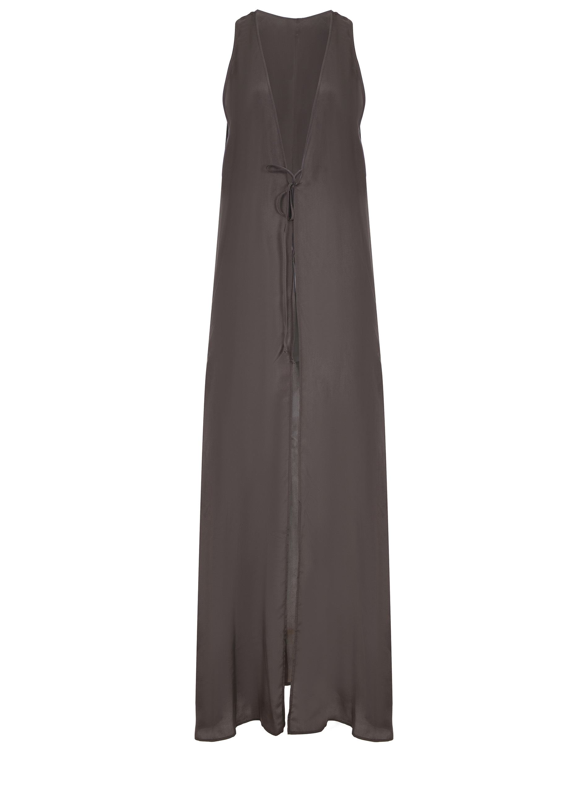 Alysi Cardigan Made Of Silk. In Black