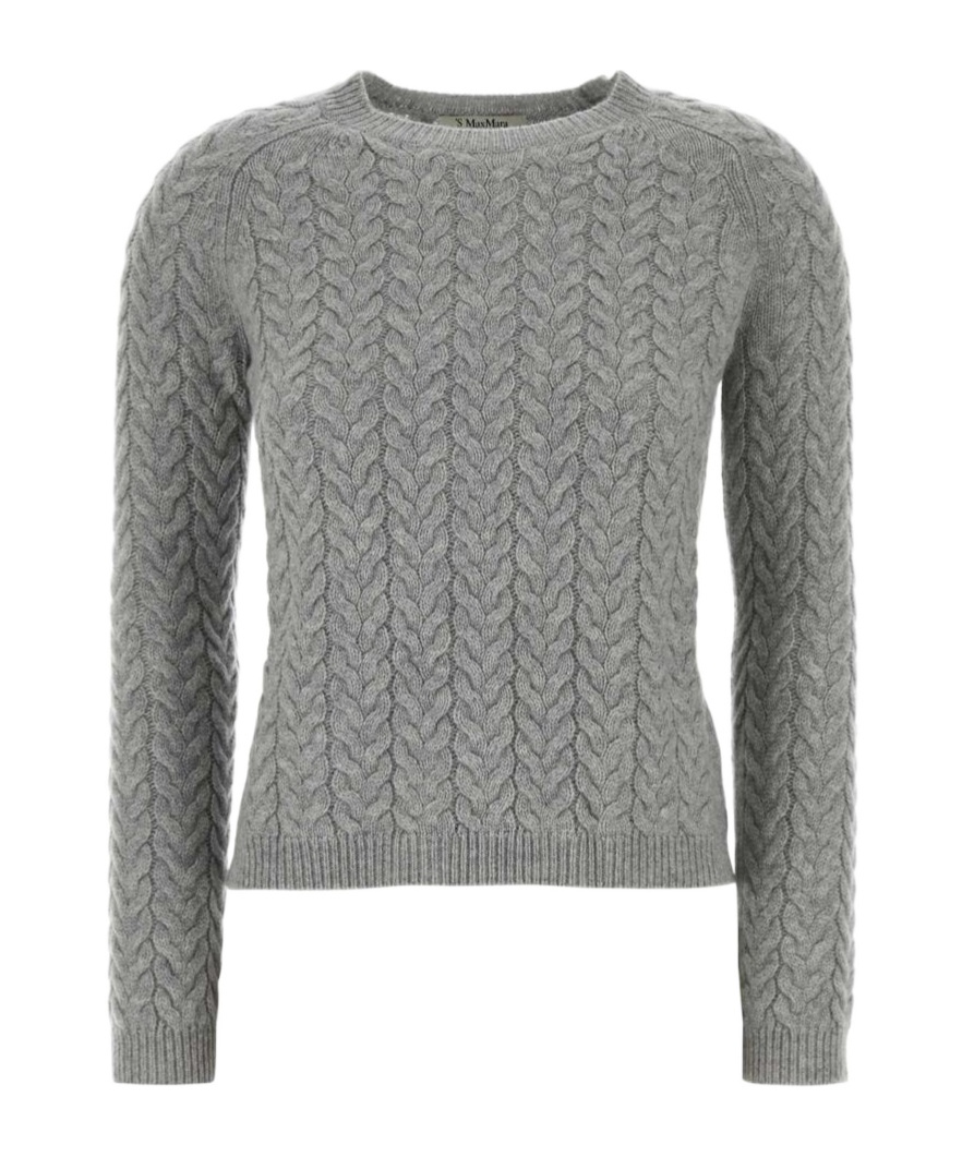 Max Mara 's  Eliane Crewneck Jumper In Gray