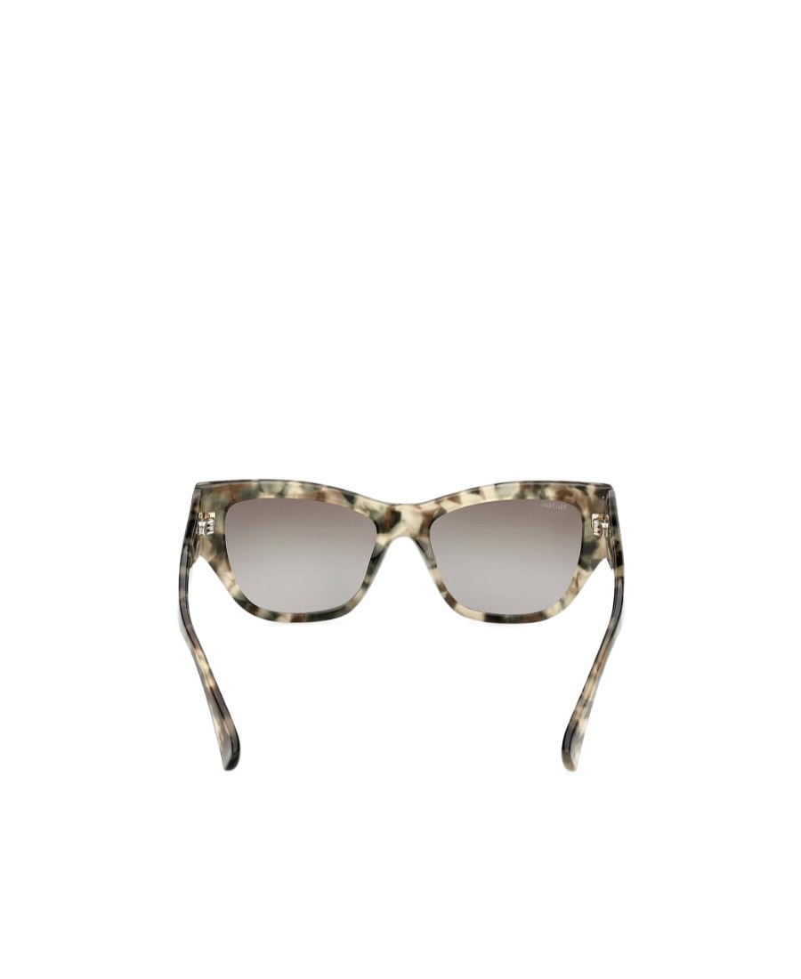 Max Mara Logo Sunglasses In Gray