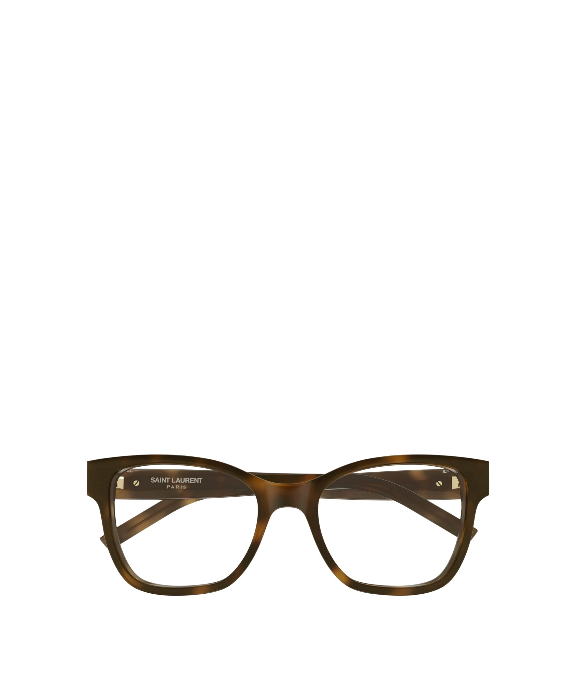 Saint Laurent Full Frame Plain Mirror In Brown