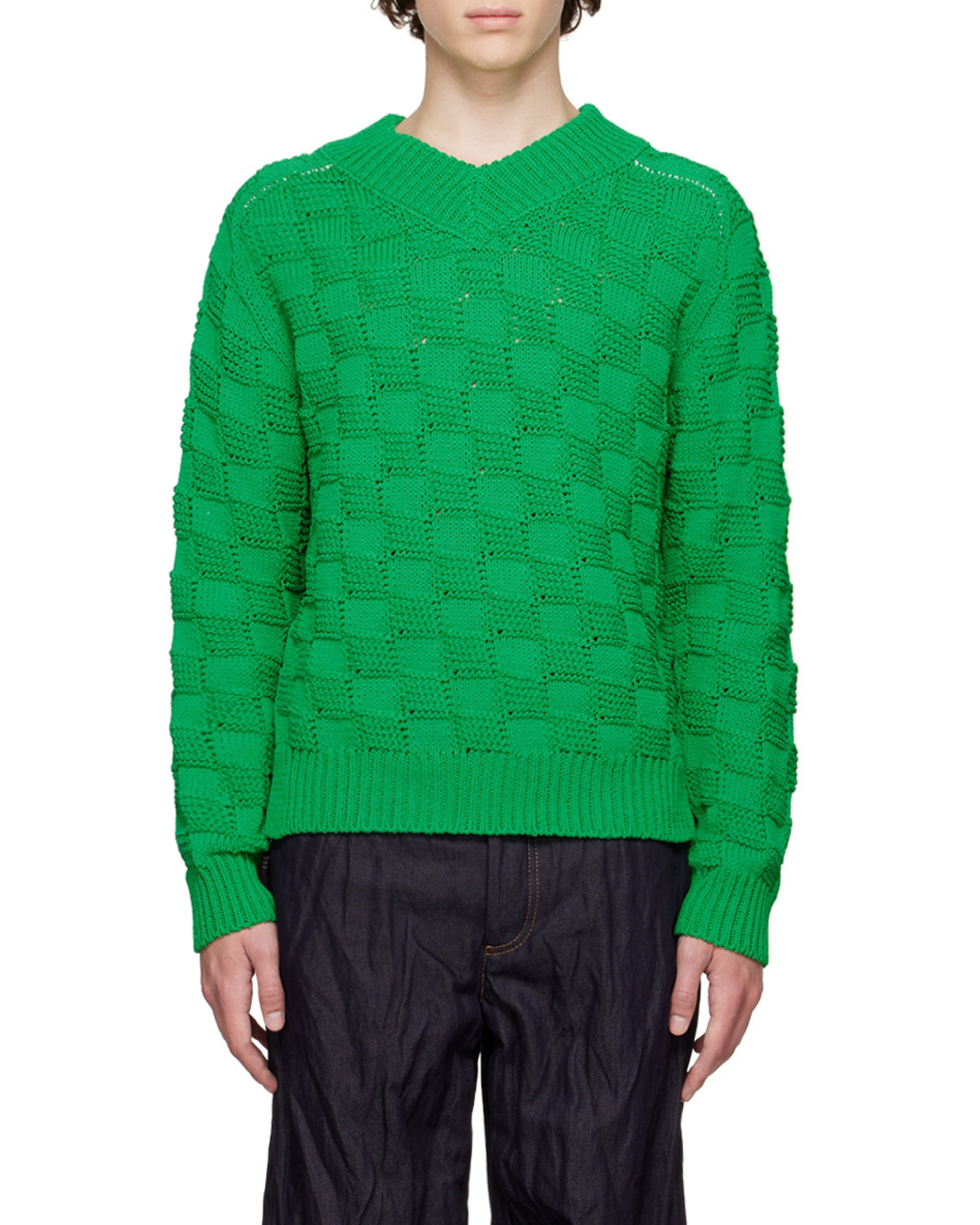 BOTTEGA VENETA COARSE KNITTED SWEATER