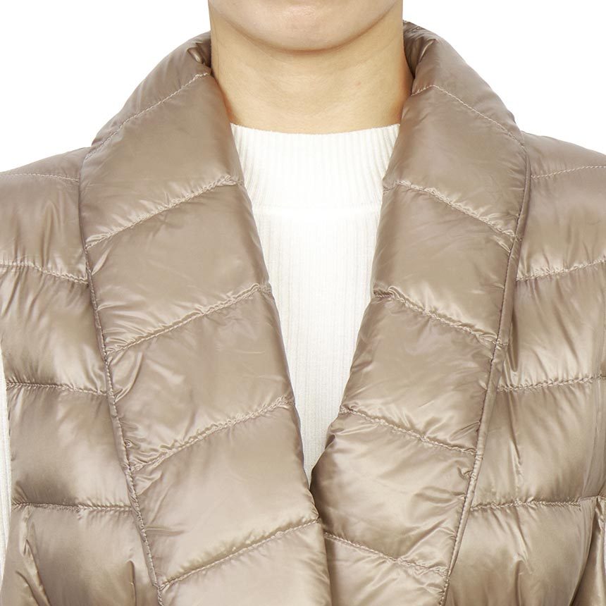 Herno Quilted Down Jacket In Gold