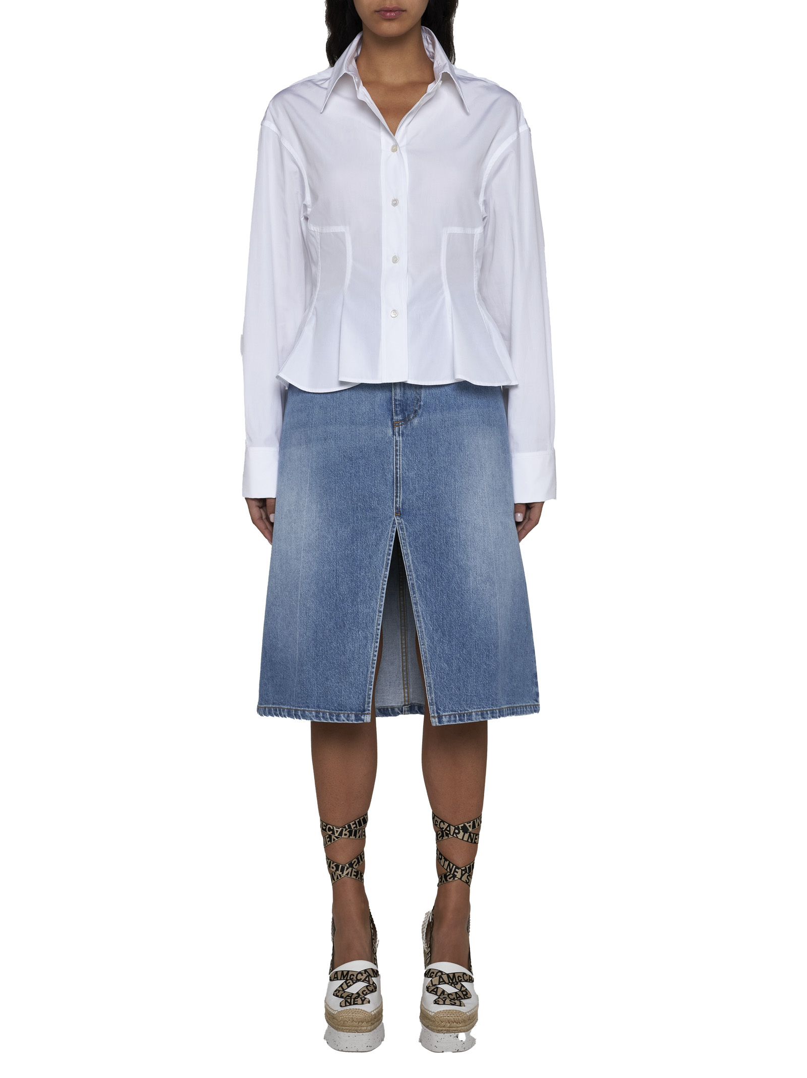 Stella Mccartney Skirt In Blue