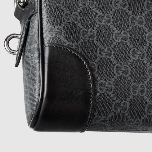 Gucci Gg Emblem Small Crossbody Bag In Black