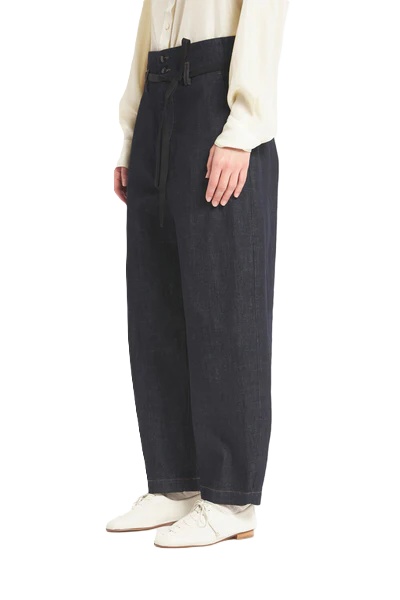 Barena Venezia Belted Balloon Jeans In Black