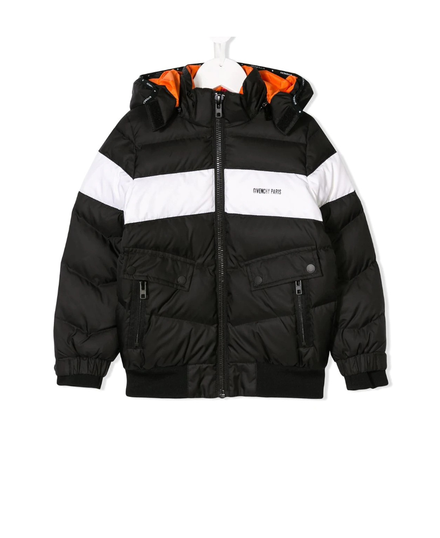 Givenchy Logo Down Jacket In Black