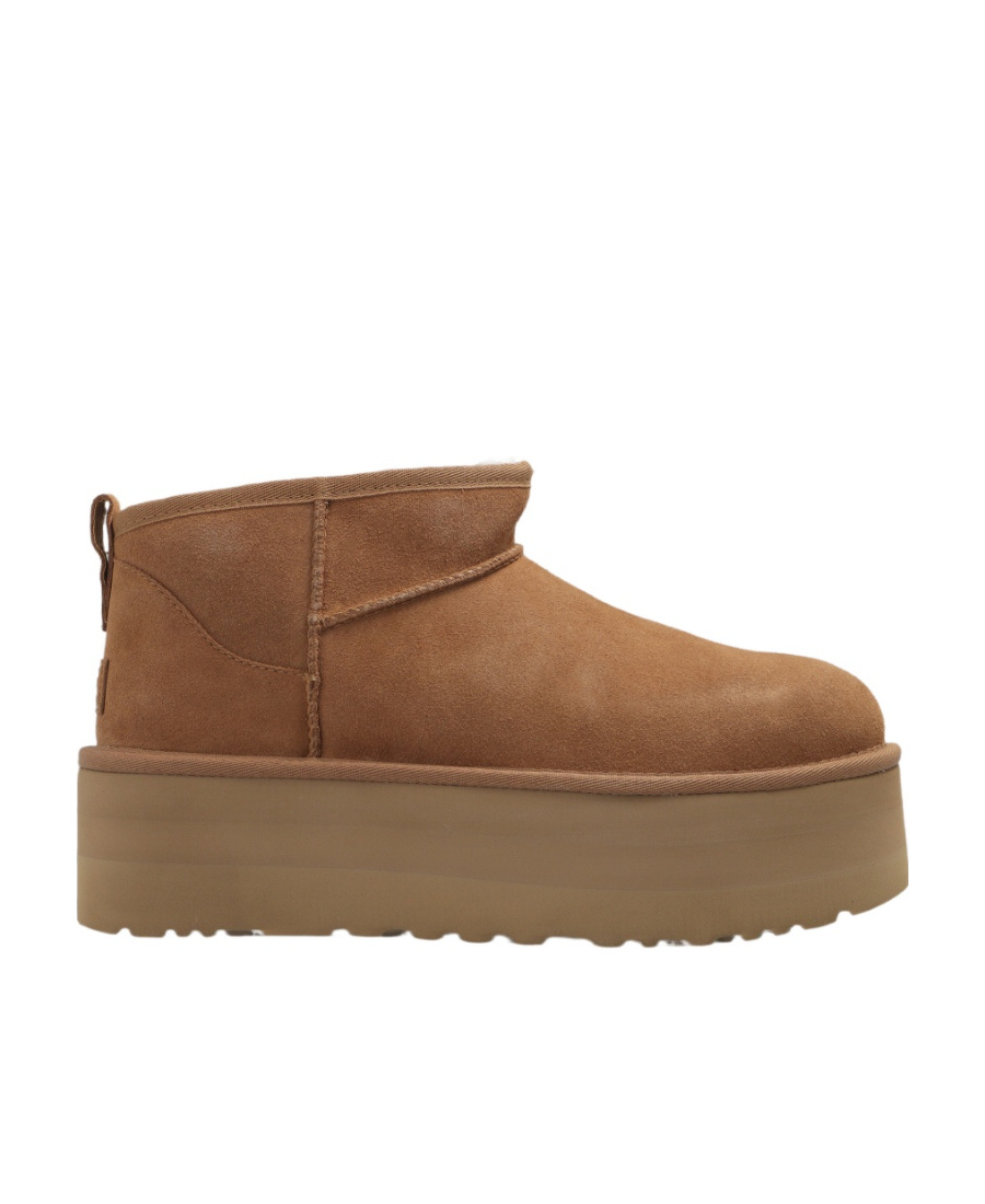 Shop Ugg Chunky-sole Ankle Boot In Brown