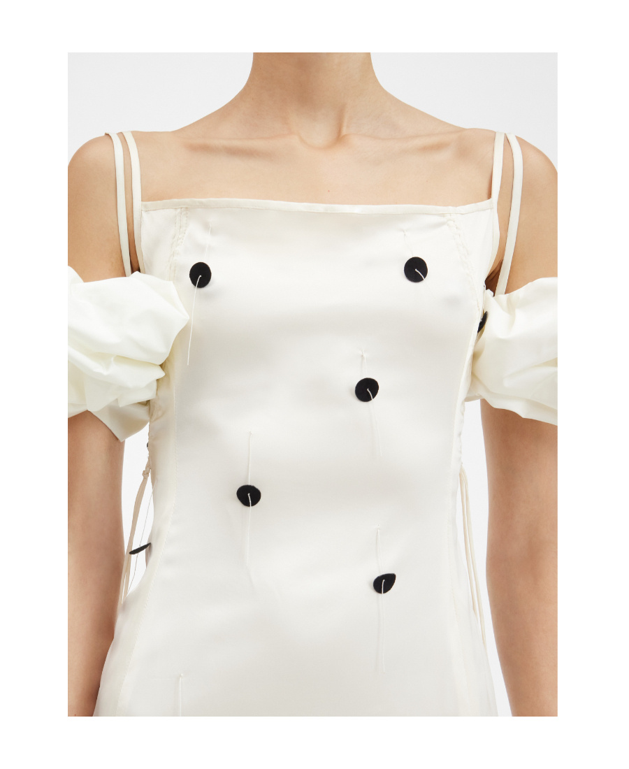 Jacquemus La Robe Choucho Dress In White