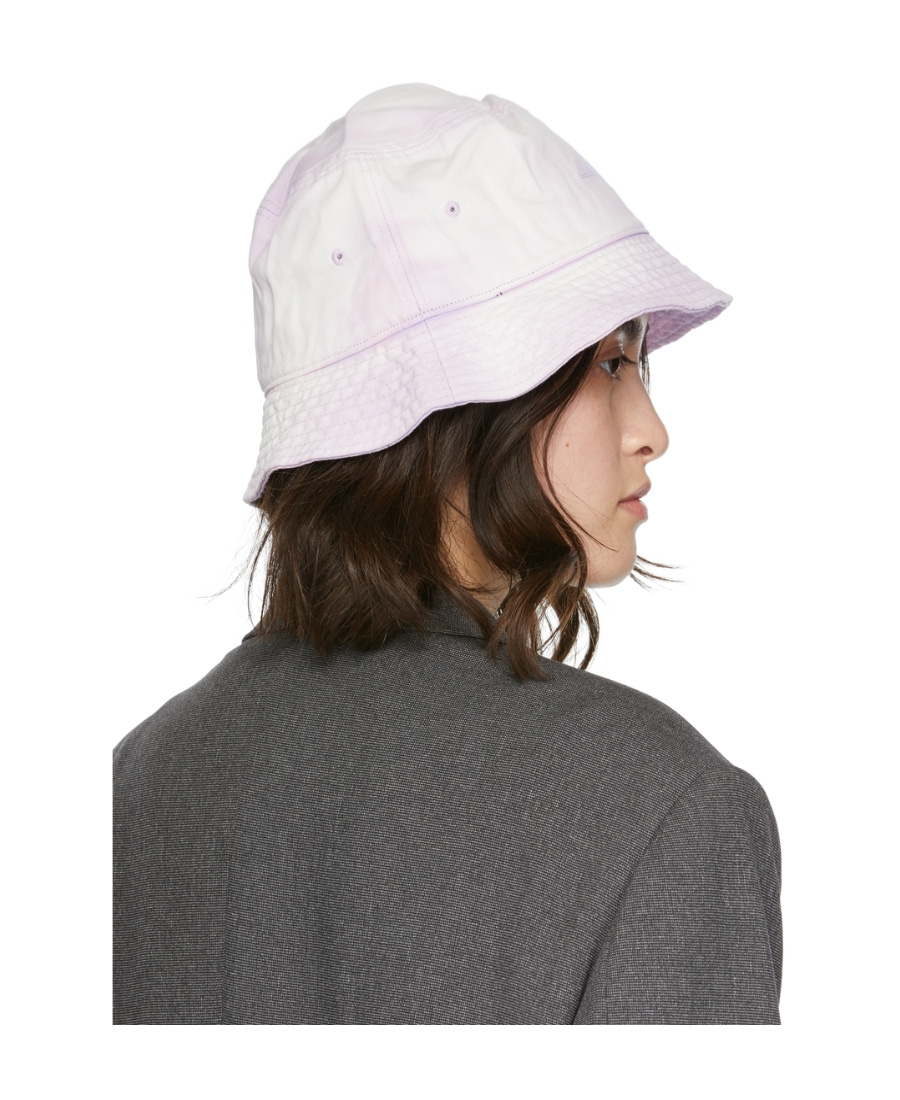 We11 Done Logo-embroidered Bucket Hat In Purple