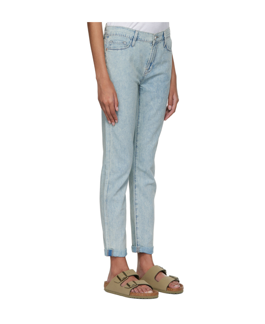 FRAME DISTRESSED-EFFECT DENIM JEANS