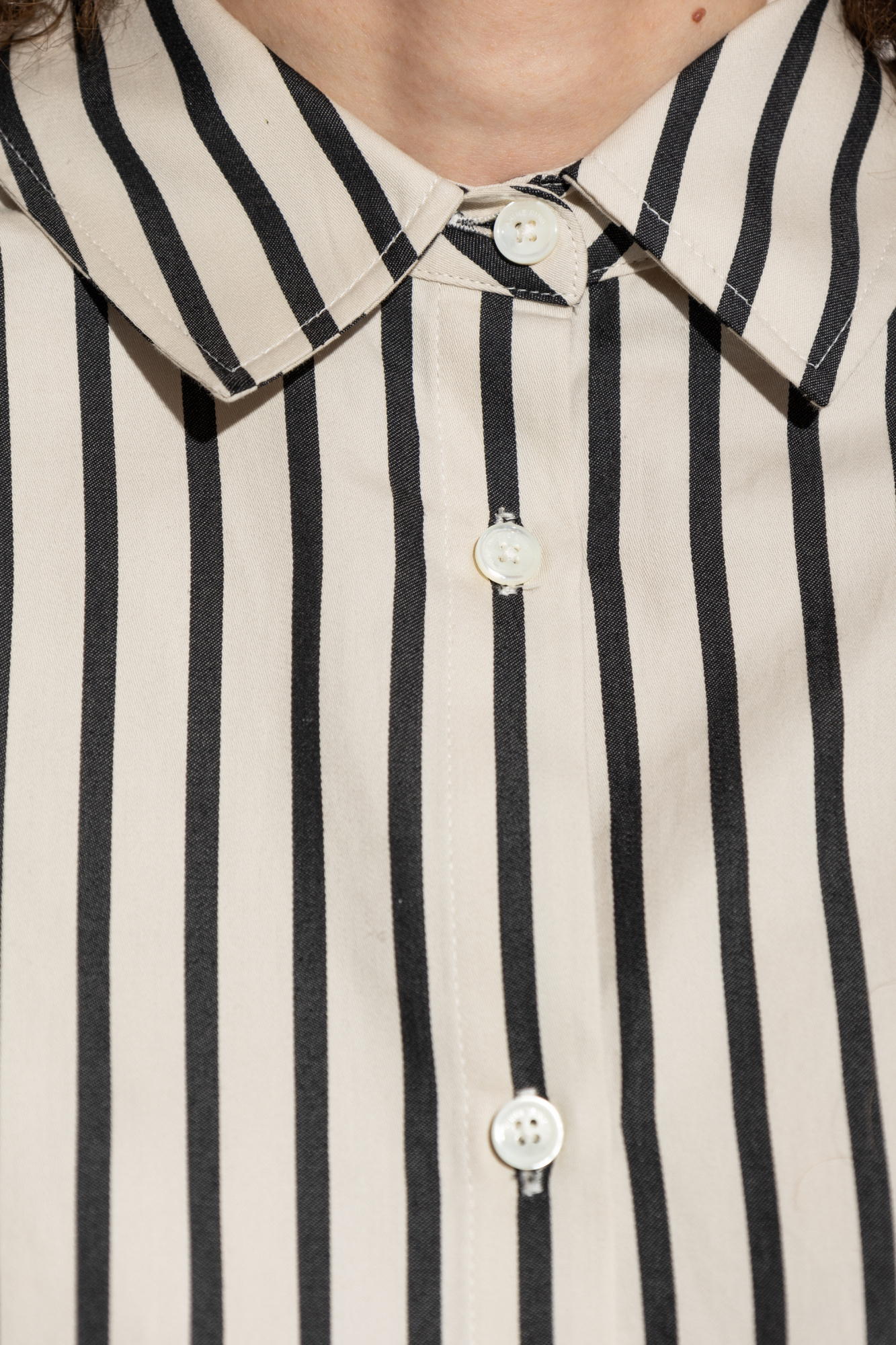Shop Anine Bing Plaza Shirt In White