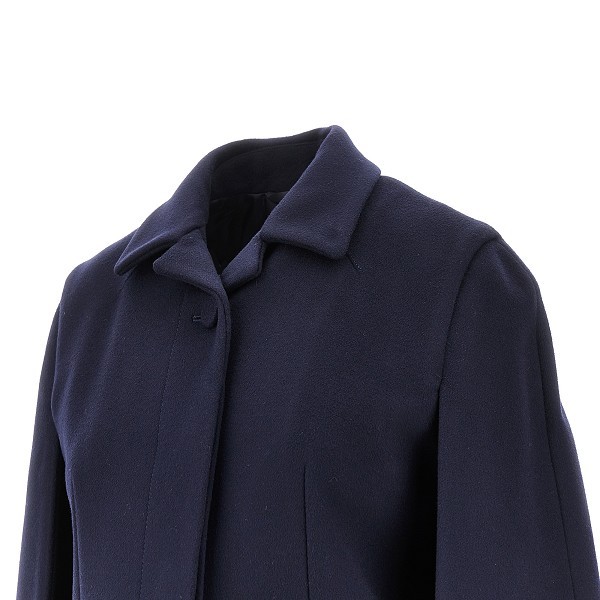 Gucci L Cloth Jacket With Cape Effect In Blue