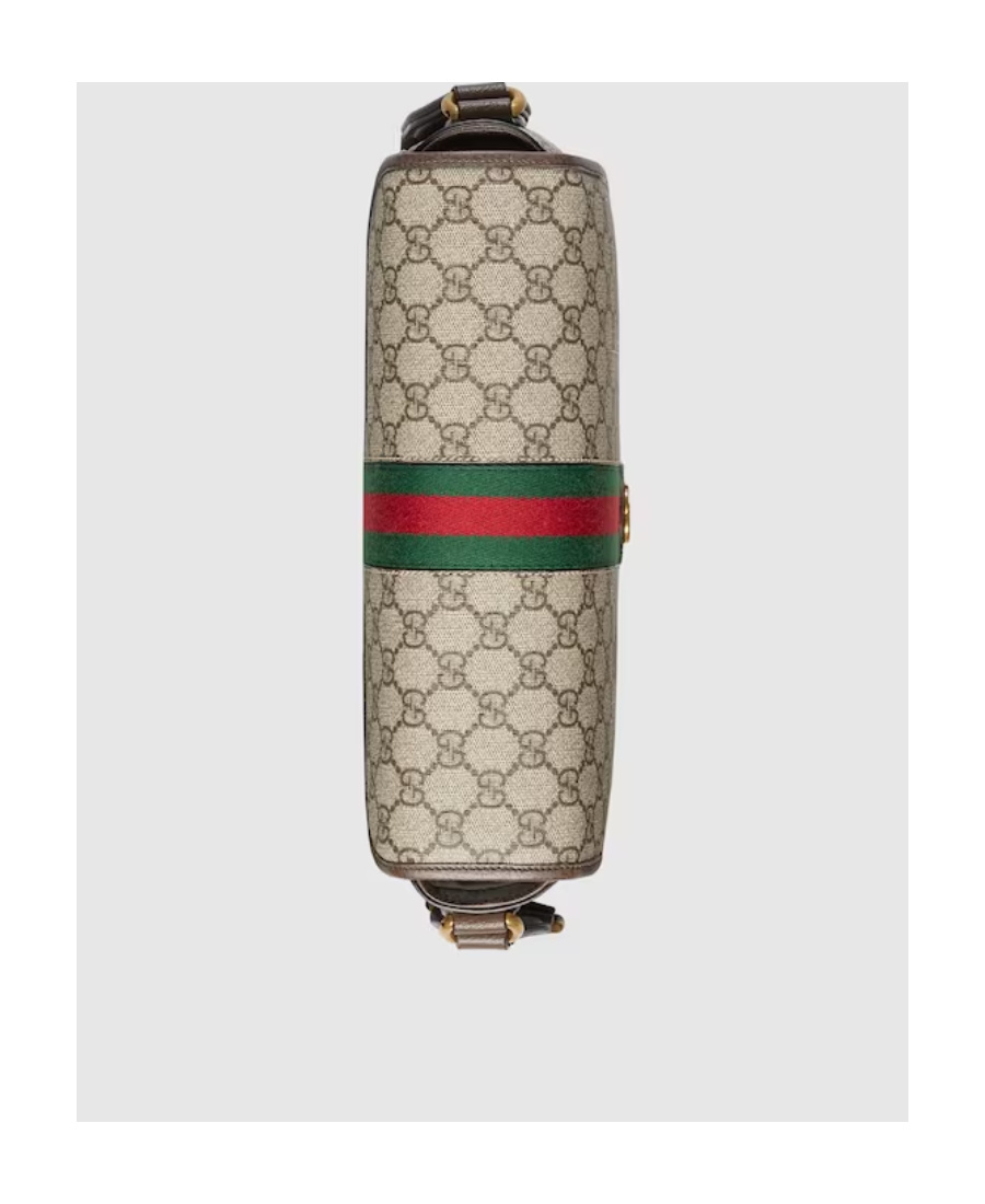Gucci Beige Ophidia Messenger Bag In Nude