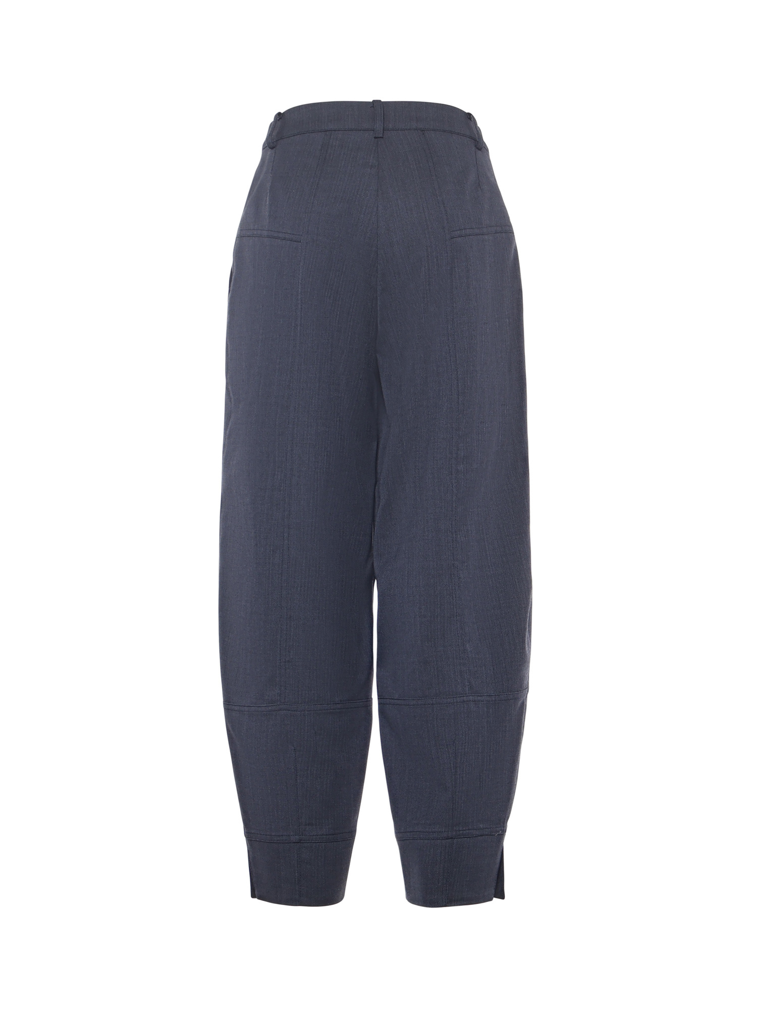 Pinko Belt Loop Casual Pants In Blue