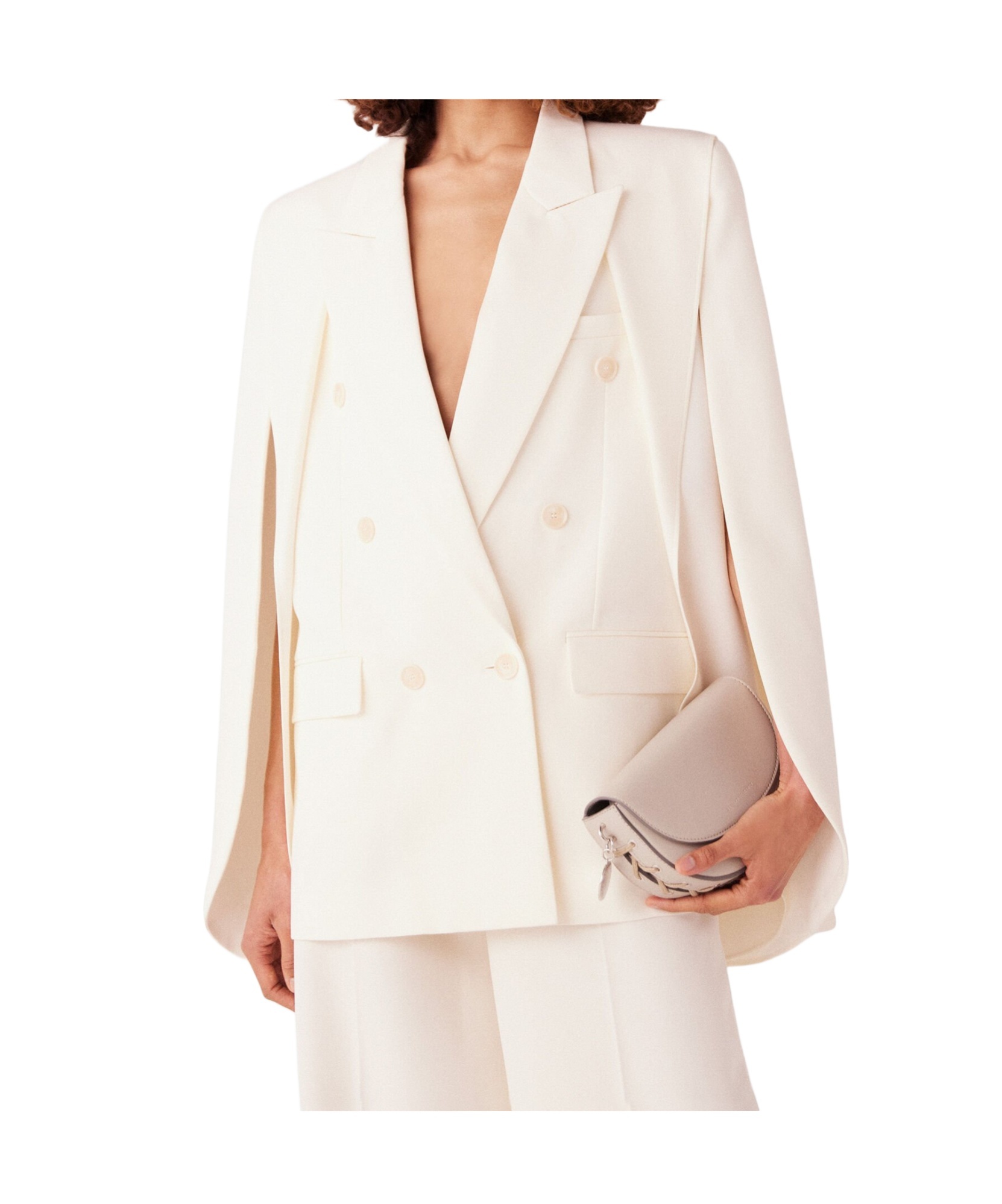 Stella Mccartney Double-breasted Straight Hem Blazer