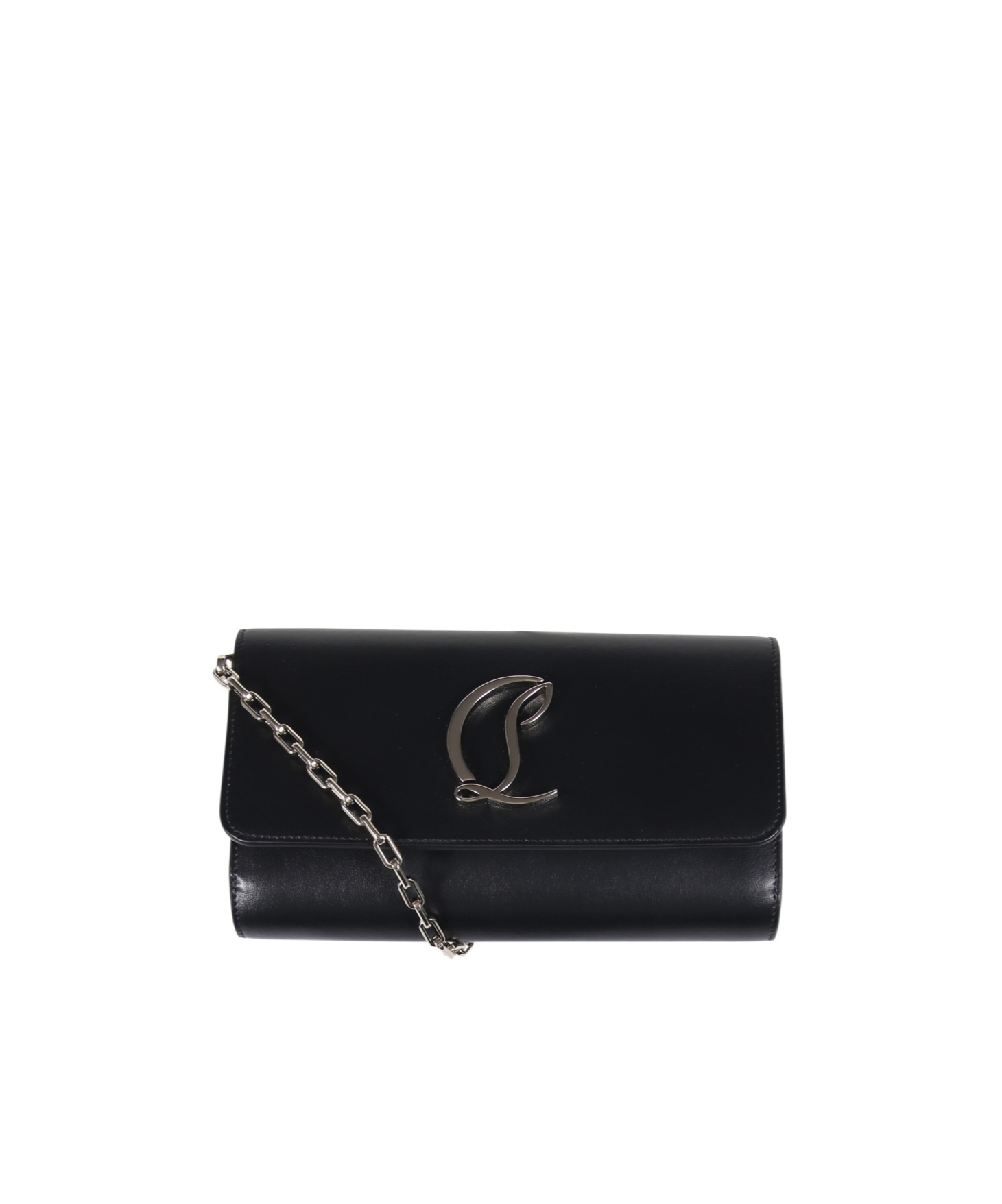 Christian Louboutin Flip Wallet In Black